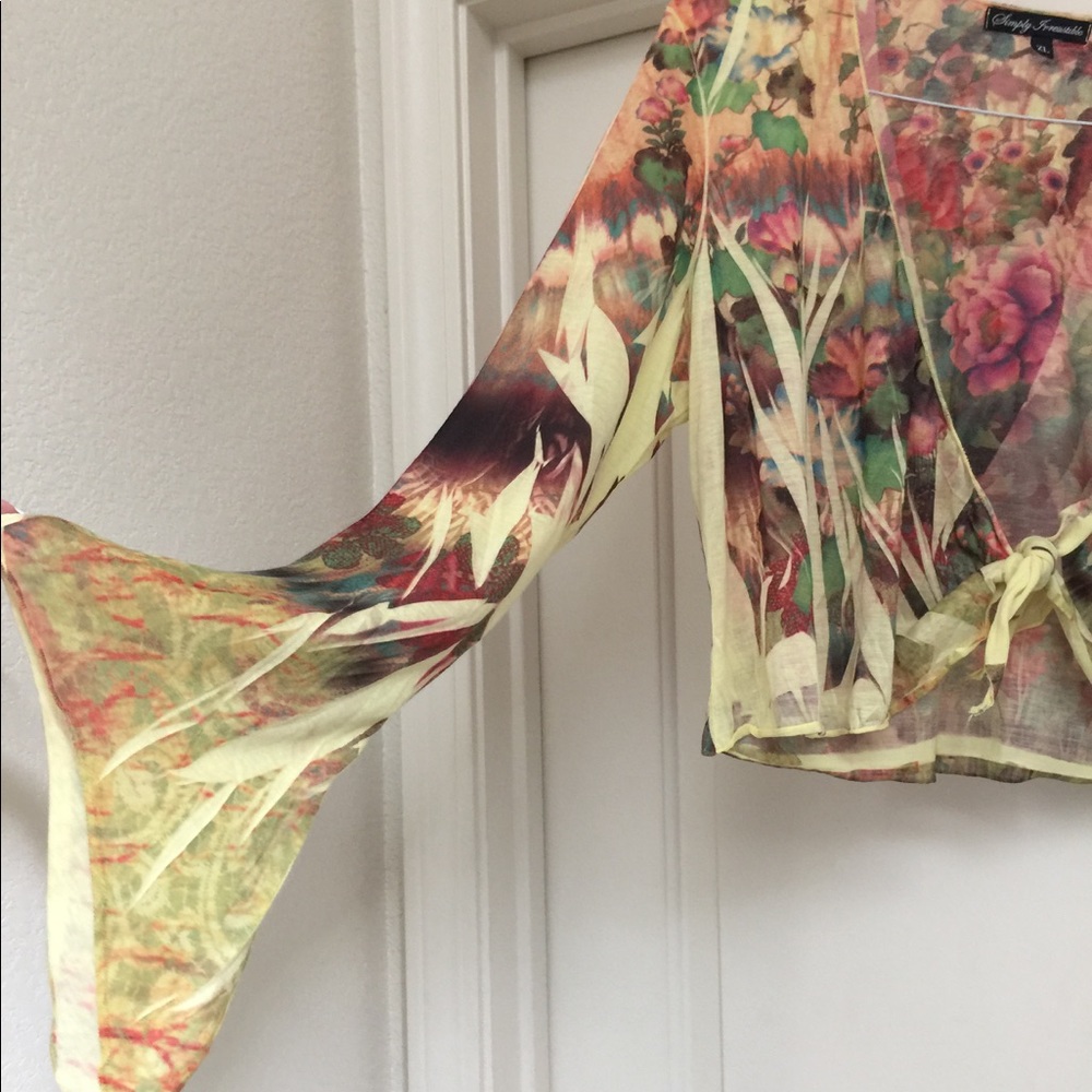 Beautiful Sheer top - Picture 3 of 8